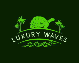 Turtle Nature Island logo design