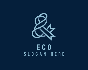 Store - Elegant Ribbon Ampersand logo design