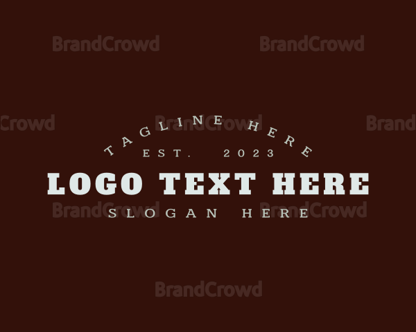 Rustic Steakhouse Business Logo