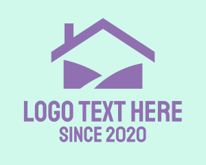 Leasing - Hill House Real Estate logo design