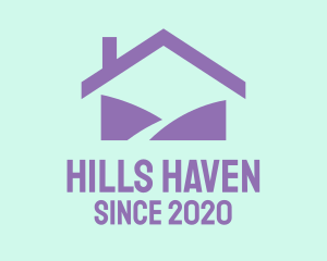 Hill House Real Estate  logo design