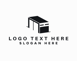 Storage - Building Warehouse Inventory logo design
