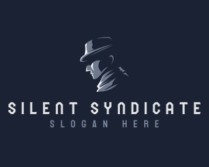 Mobster - Detective Inspector Anonymous logo design