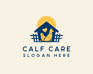 Cat Dog Shelter logo design