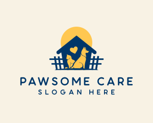 Cat Dog Shelter logo design