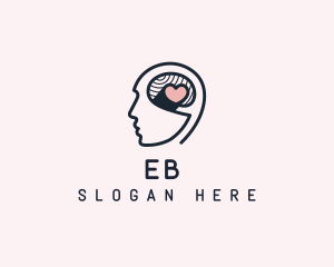 Emotion - Mental Health Heart logo design