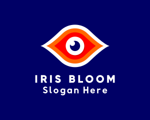 Iris - Eye Vision Clinic logo design