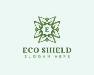 Environmental Eco Garden logo design