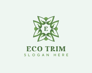 Environmental Eco Garden logo design