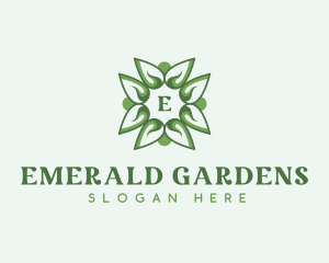 Environmental Eco Garden logo design