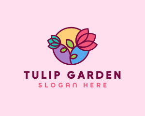 Tulips - Flower Tulip Boutique logo design