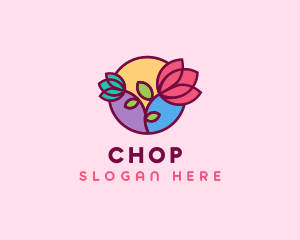 Eco Friendly - Flower Tulip Boutique logo design