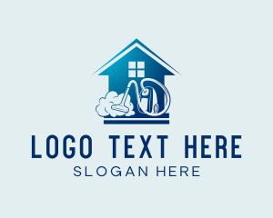 Cleaner - Home Cleaning Vacuum logo design
