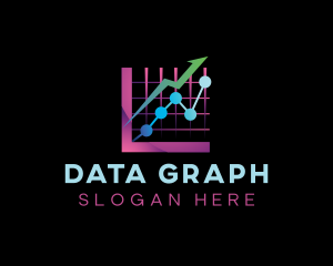 Chart - Arrow Chart Graph logo design