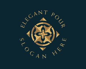 Elegant premium Flooring logo design