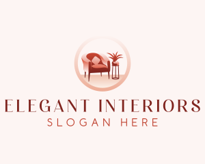 Lounge Furniture Decor logo design