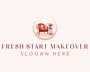 Lounge Furniture Decor logo design