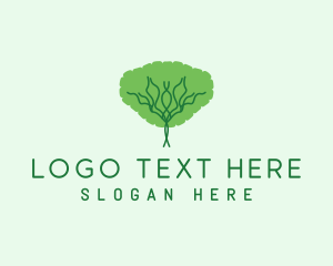 Landscaping - Tree Plant Park logo design