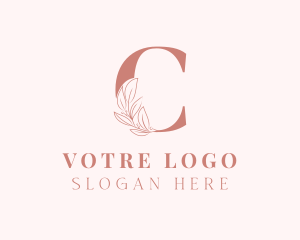 Event - Elegant Leaves Letter C logo design