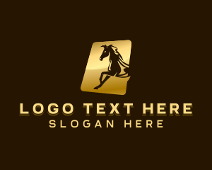 Stallion - Equine Horse Stallion logo design