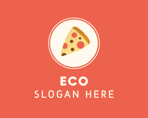 Pizza Slice Restaurant Logo