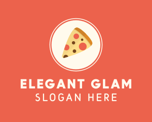 Pizza Slice Restaurant Logo