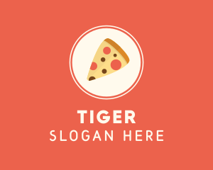 Pizza Slice Restaurant Logo