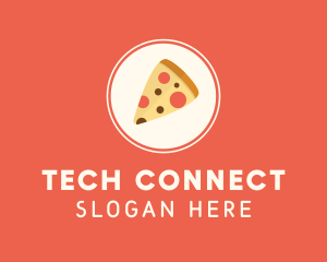 Pizza Slice Restaurant Logo