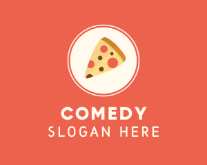 Pizza Slice Restaurant Logo