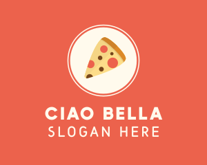 Italian - Pizza Slice Restaurant logo design