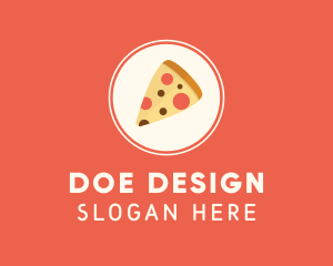 Pizza Slice Restaurant logo design