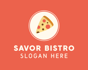 Restaurant - Pizza Slice Restaurant logo design