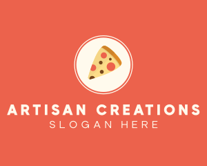 Pizza Slice Restaurant logo design