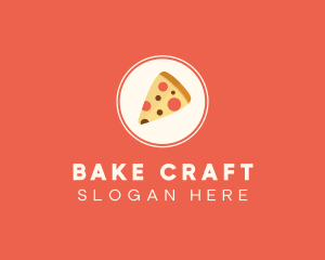 Pizza Slice Restaurant logo design