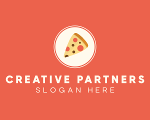 Pizza Slice Restaurant logo design