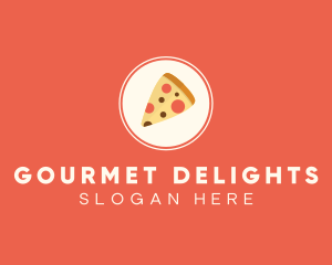 Pizza Slice Restaurant logo design