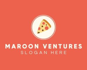 Pizza Slice Restaurant logo design