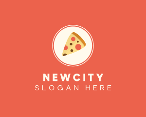 Pizza Slice Restaurant logo design