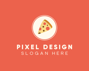 Pizza Slice Restaurant logo design