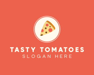 Pizza Slice Restaurant logo design