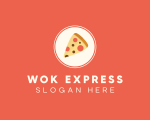 Pizza Slice Restaurant logo design