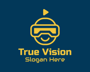 Reality - Virtual Reality Avatar logo design