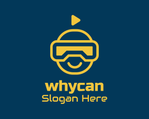 Game Stream - Virtual Reality Avatar logo design