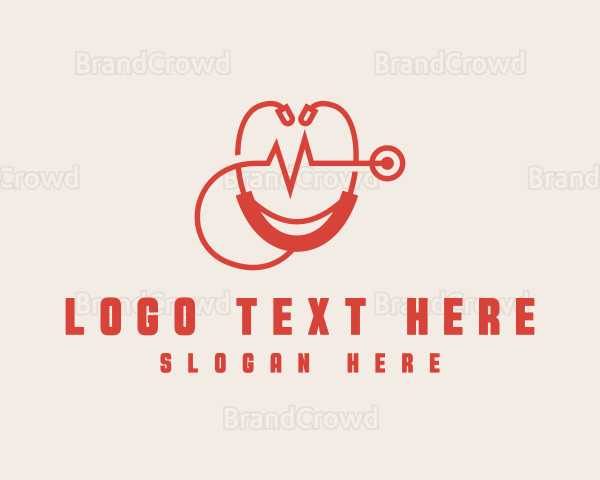 Heart Stethoscope Pulse Logo