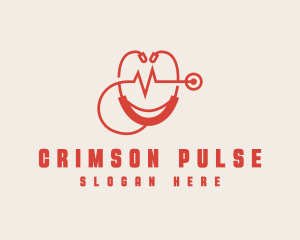 Heart Stethoscope Pulse logo design