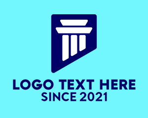 Message - Chat Messaging Law Firm logo design