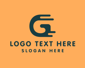 Letter G - Fast Dripping Letter G logo design