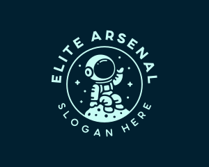 Astronaut Leadership Coach Logo