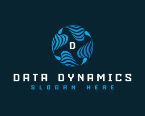 Circle Data Technology logo design