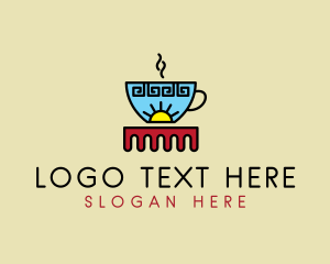 Native - Ethnic Coffee Mug logo design
